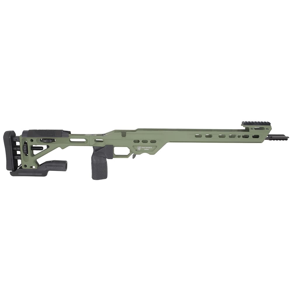 Masterpiece Arms Tikka SA RH Mil Spec OD Green Competition Chassis COMPCHASSISTIKSA-ODG-RH-21