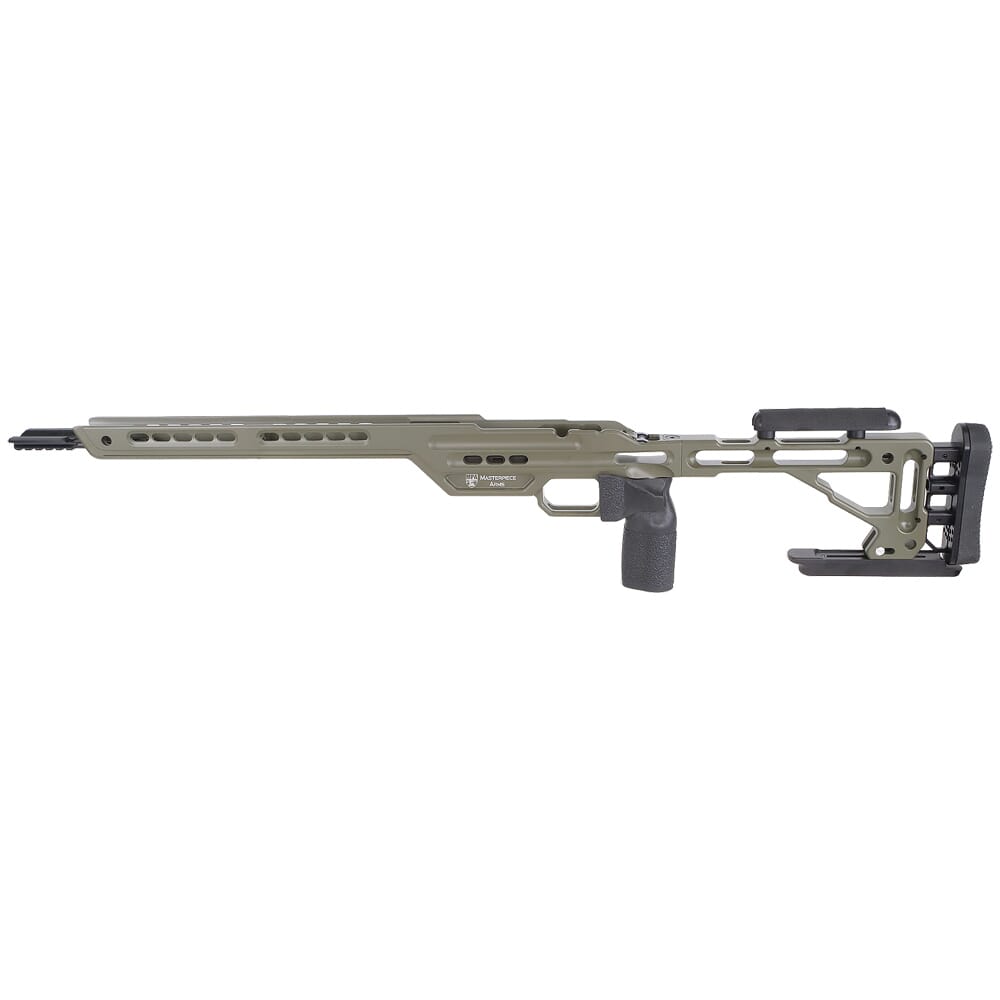 Masterpiece Arms LH MC Green CZ457 Chassis CZ457CHASSIS-GRN-LH-21