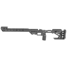 Masterpiece Arms Remington LA LH Black BA Enhanced Sniper Rifle Chassis ESRCHASSISREMLA-BLK-LH-21