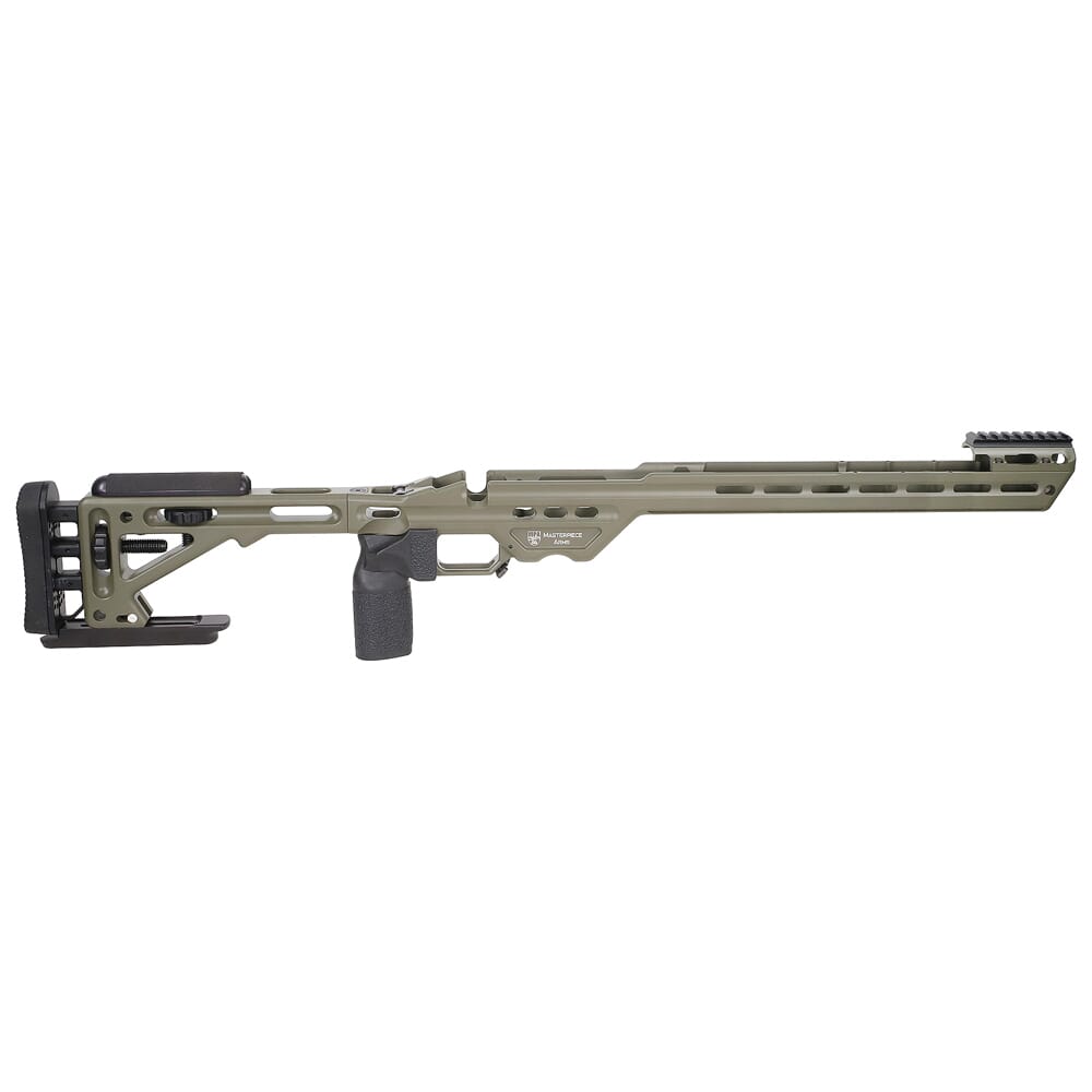 Masterpiece Arms Remington LA RH MC Green BA Enhanced Sniper Rifle Chassis ESRCHASSISREMLA-GRN-RH-21