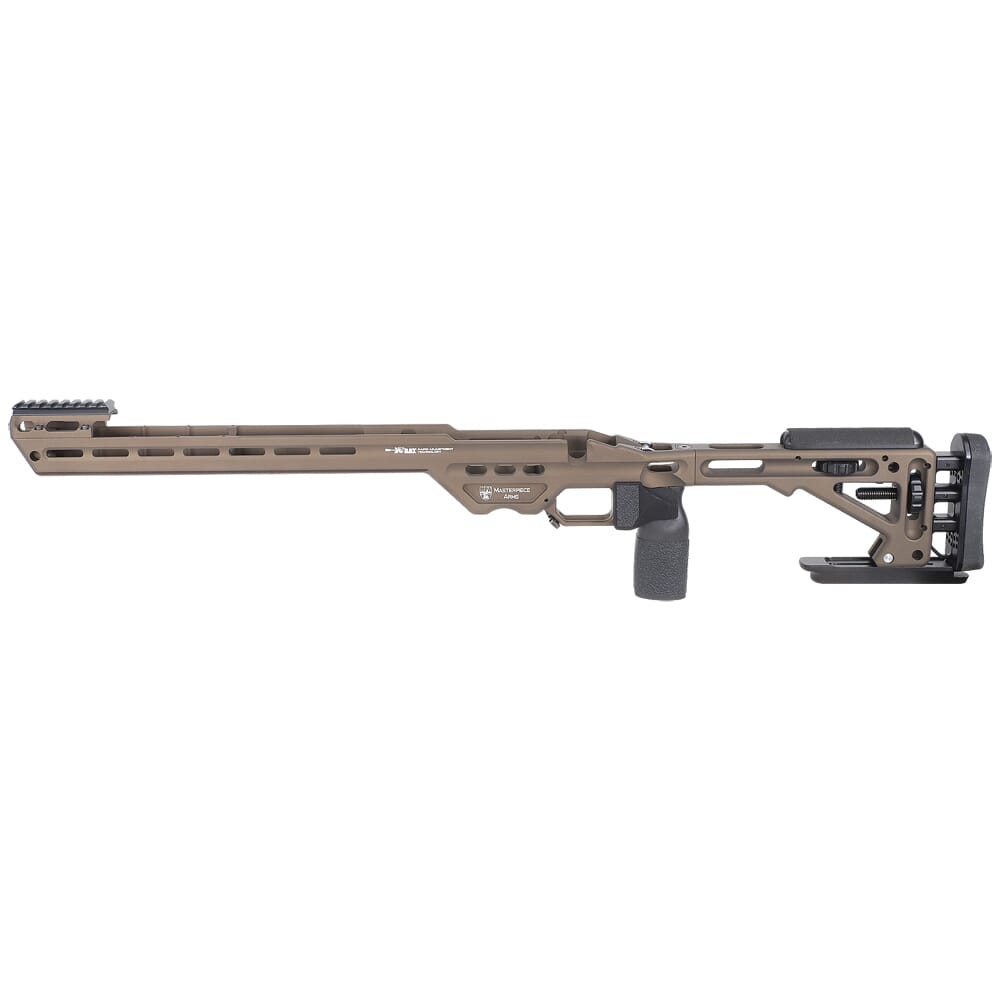 Masterpiece Arms Remington SA LH Midnight Bronze BA Enhanced Sniper Rifle Chassis ESRCHASSISREMSA-MB-LH-21