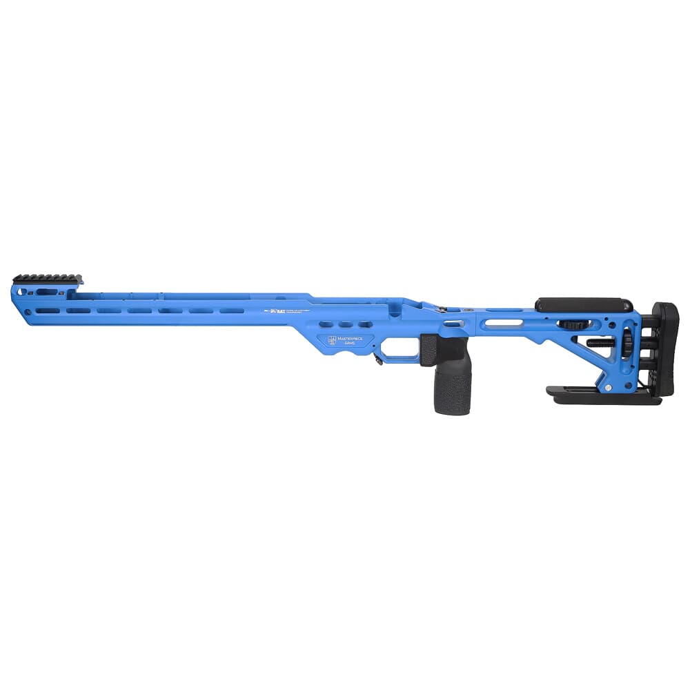 Masterpiece Arms Remington SA LH NRA Blue BA Enhanced Sniper Rifle Chassis ESRCHASSISREMSA-BLU-LH-21