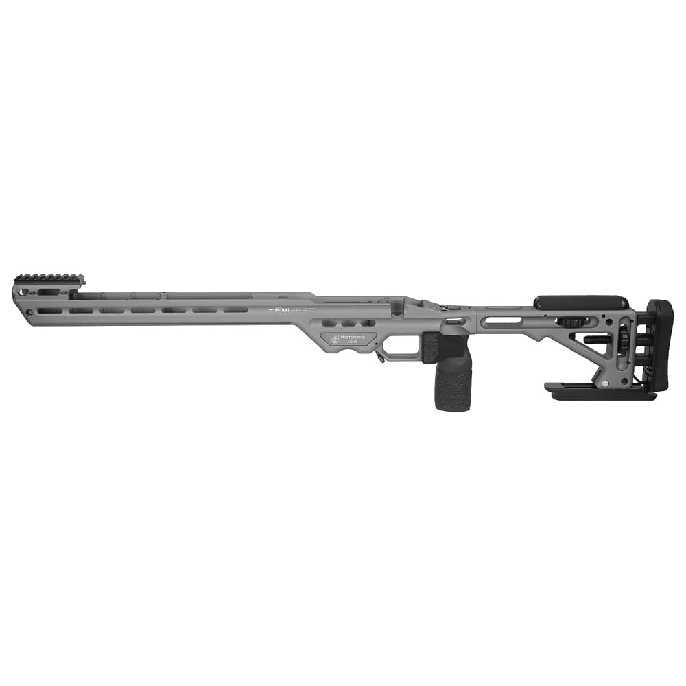 Masterpiece Arms Remington SA LH Gunmetal BA Enhanced Sniper Rifle Chassis ESRCHASSISREMSA-GNM-LH-21