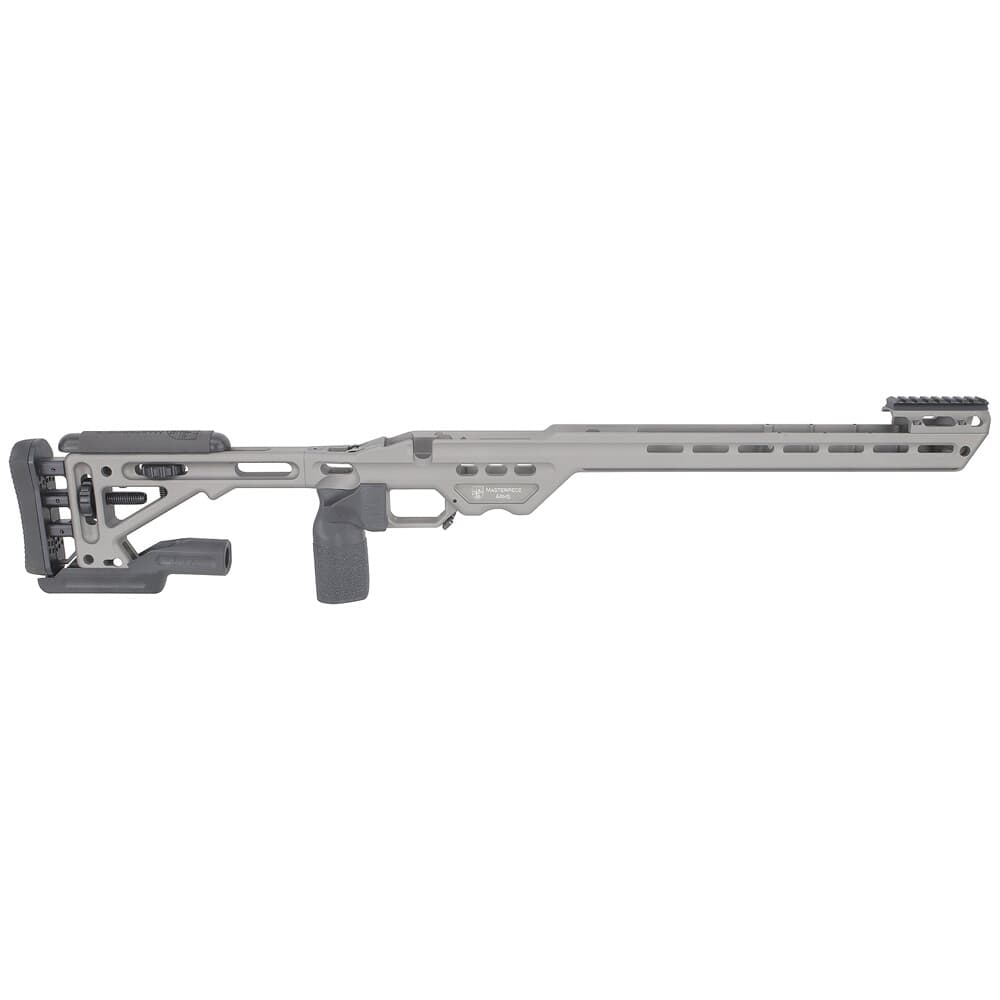 MasterPiece Arms Remington SA RH Gunmetal Enhanced Sniper Rifle Chassis ESRCHASSISREMSA-GNM-RH-21