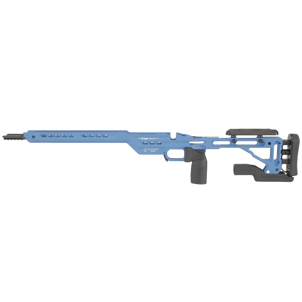 Masterpiece Arms Remington LA LH NRA Blue Hybrid Chassis HYBCHASSISREMLA-BLU-LH-21