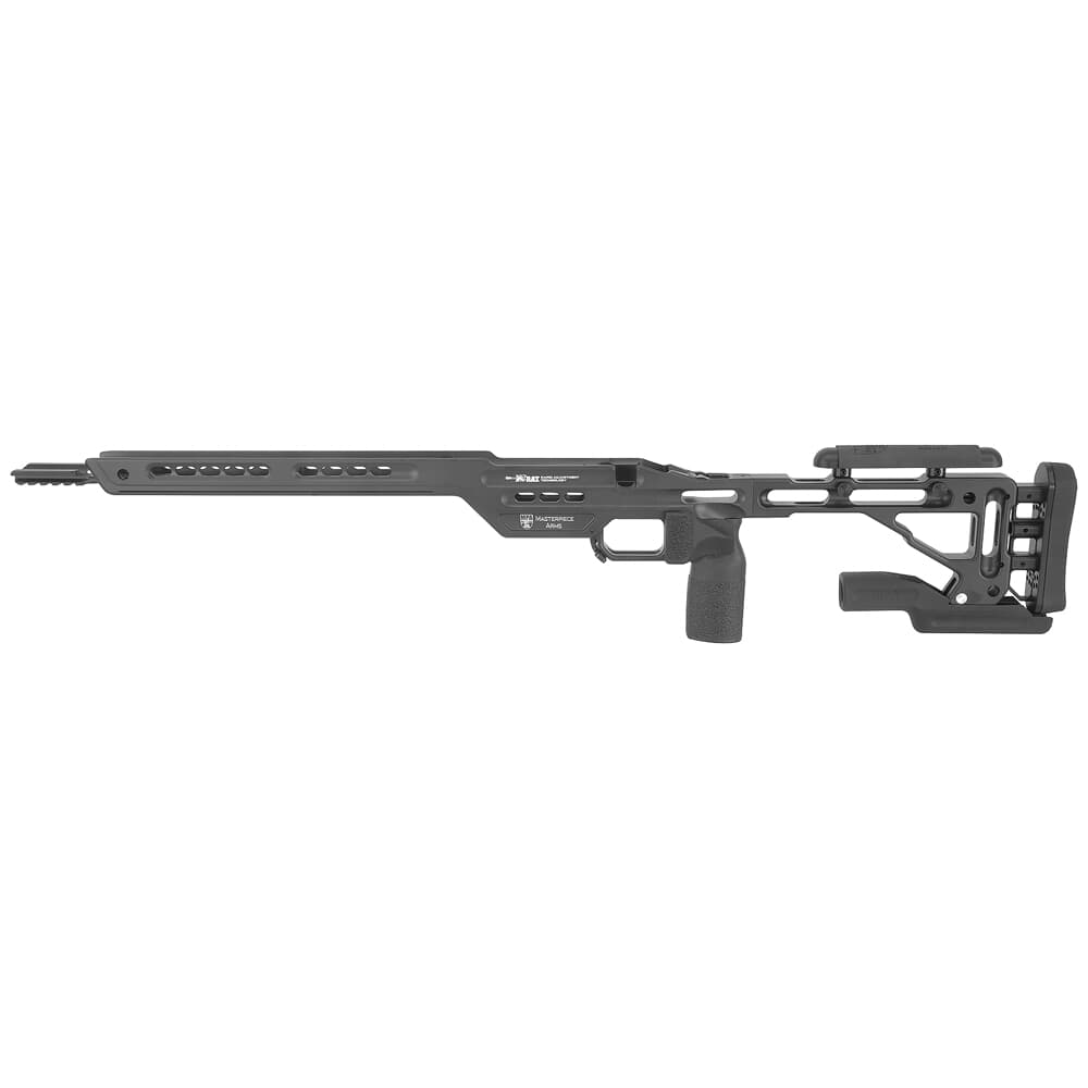 Masterpiece Arms Remington SA LH Black Hybrid Chassis HYBCHASSISREMSA-BLK-LH-21