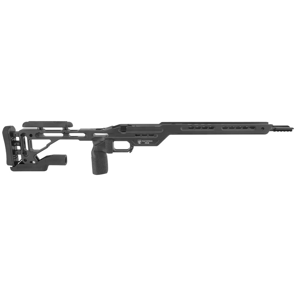 Masterpiece Arms Remington SA RH Black Hybrid Chassis HYBCHASSISREMSA-BLK-RH-21