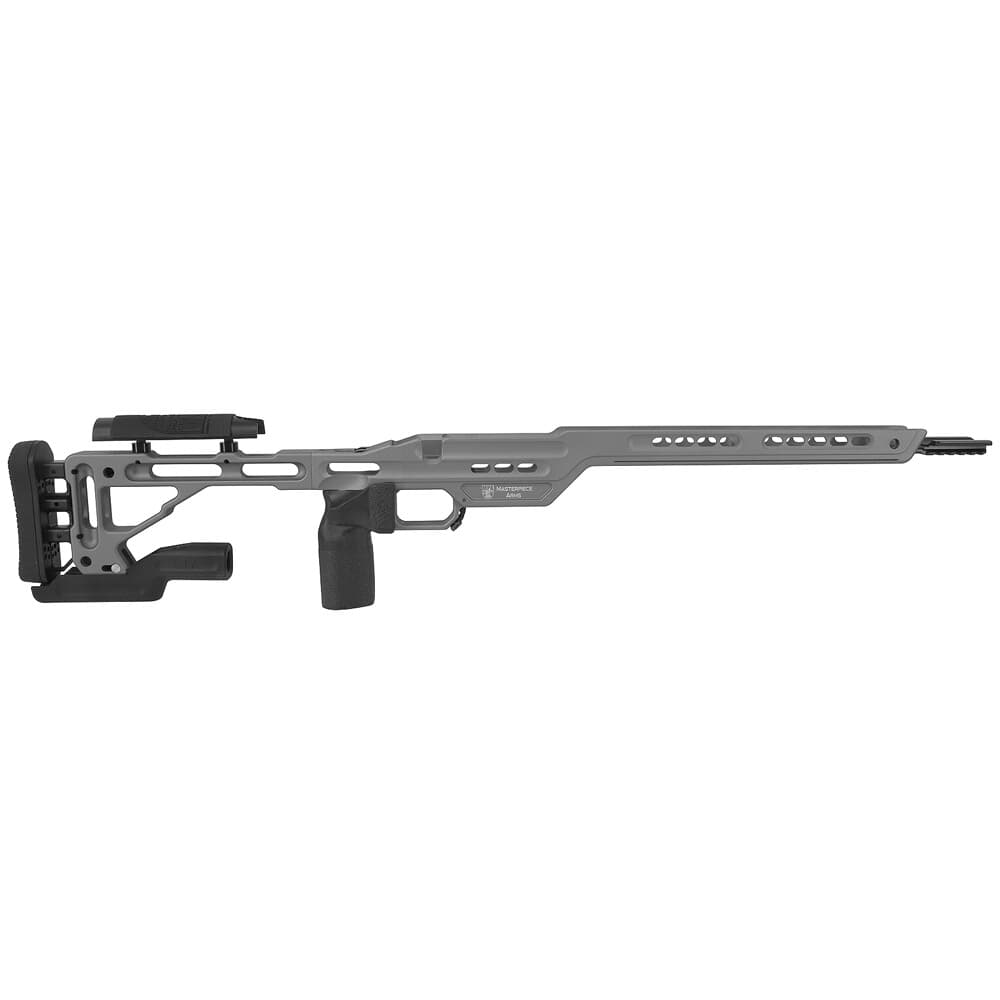 Masterpiece Arms Remington SA RH Gunmetal Hybrid Chassis HYBCHASSISREMSA-GNM-RH-21