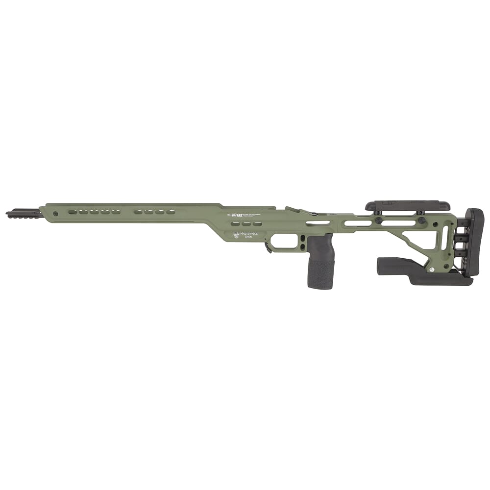 MasterPiece Arms Remington SA LH MC Dark Green Hybrid Chassis HYBCHASSISREMSA-GRN-LH-21