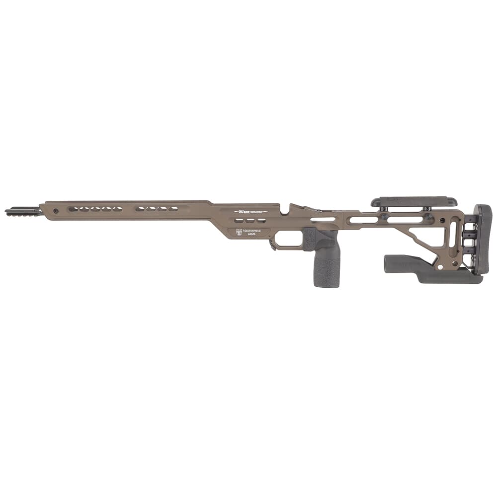 Masterpiece Arms Remington LA LH Midnight Bronze Hybrid Chassis HYBCHASSISREMLA-MB-LH-21