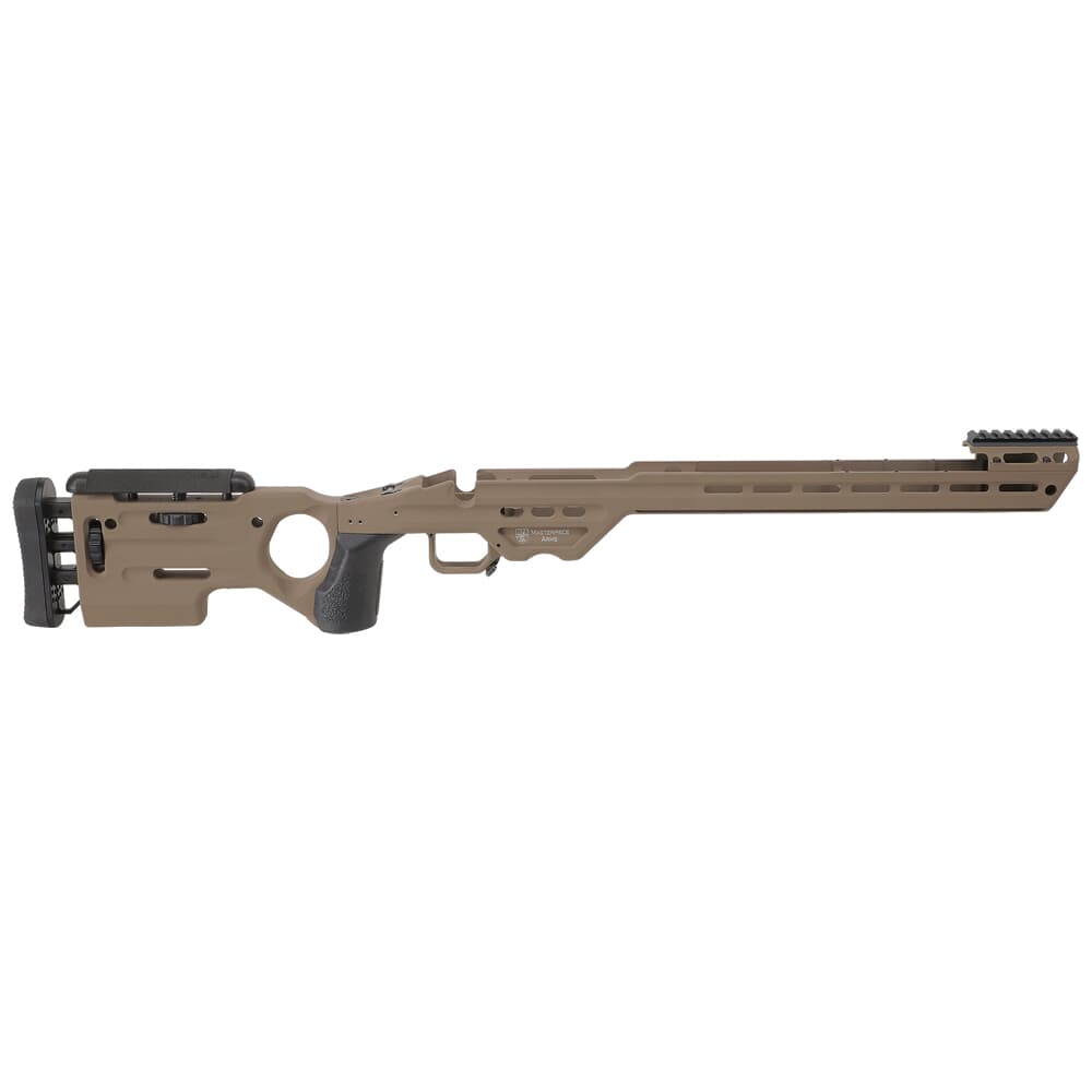 MasterPiece Arms Remington LA RH FDE Matrix Chassis MATRIXCHASSISREMLA-FDE-RH-21