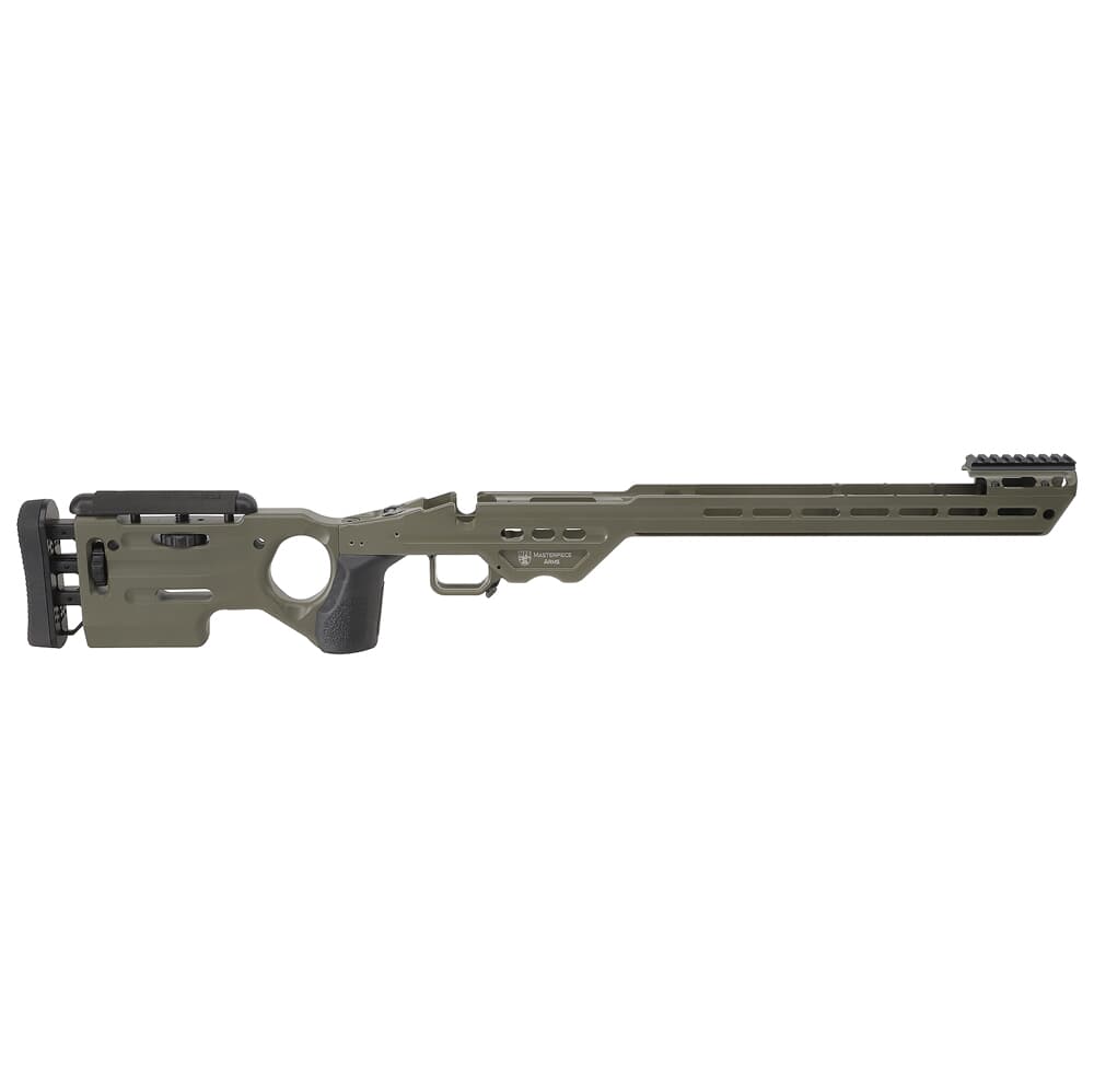 MasterPiece Arms Remington LA RH MC Dark Green Matrix Chassis MATRIXCHASSISREMLA-GRN-RH-21