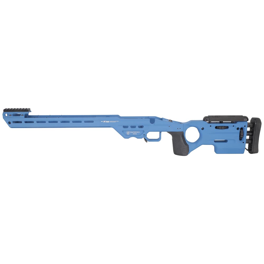 MasterPiece Arms Remington SA LH NRA Blue Matrix Chassis MATRIXCHASSISREMSA-BLU-LH-21