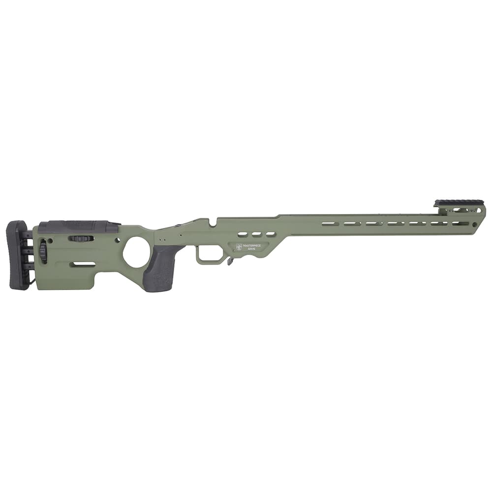 MasterPiece Arms Tikka SA RH MC Dark Green Matrix Chassis MATRIXCHASSISTIK-GRN-RH-21