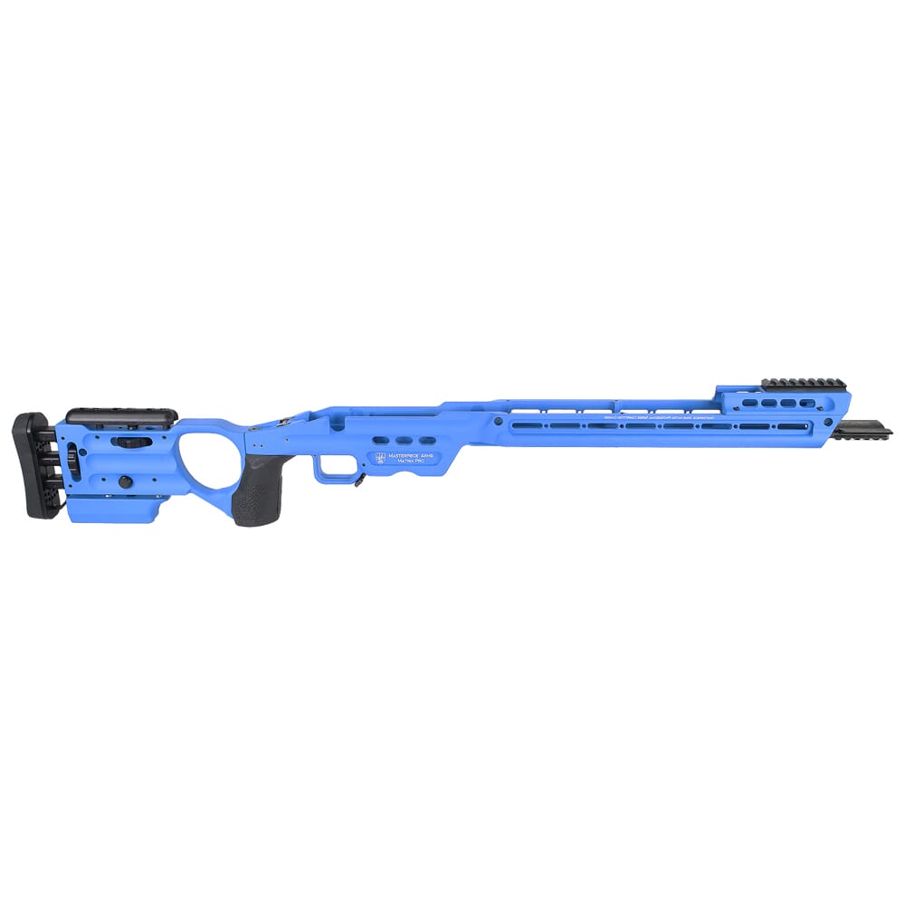 Masterpiece Arms Remington SA RH NRA Blue Matrix Pro Chassis MATRIXPROCHASSISREMSA-BLU-RH-22