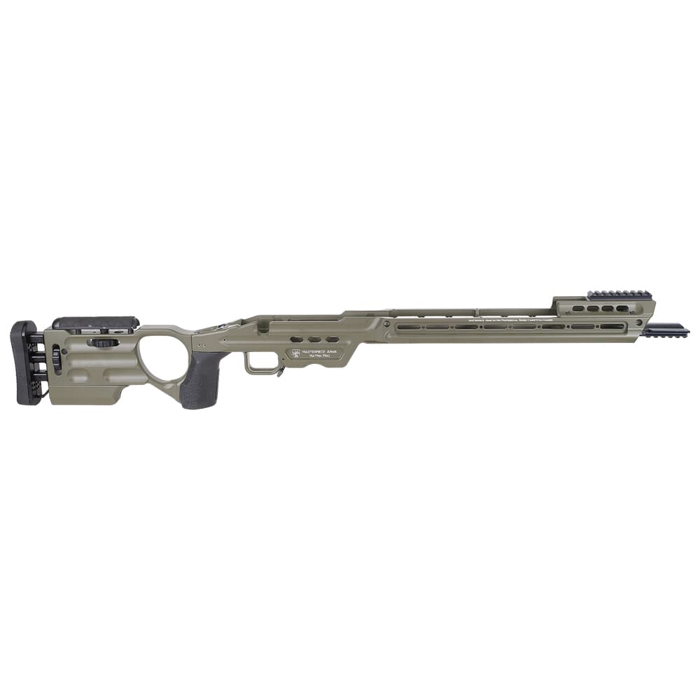 Masterpiece Arms Remington SA RH MC Green Matrix Pro Chassis MATRIXPROCHASSISREMSA-GRN-RH-22