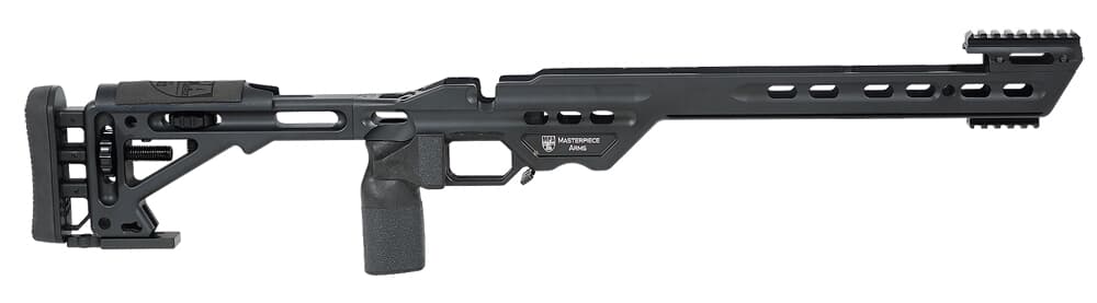 Masterpiece Arms Tikka Short Action Right Hand Black BA Chassis. Used with slight marks. UA1732