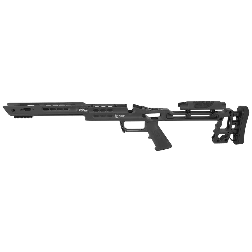 Masterpiece Arms Remington LA LH Black Ultra Lite Chassis ULCHASSISREMLA-BLK-LH-21