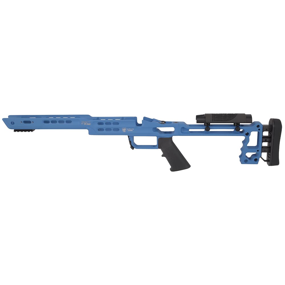 Masterpiece Arms Remington LA LH NRA Blue Ultra Lite Chassis ULCHASSISREMLA-BLU-LH-21