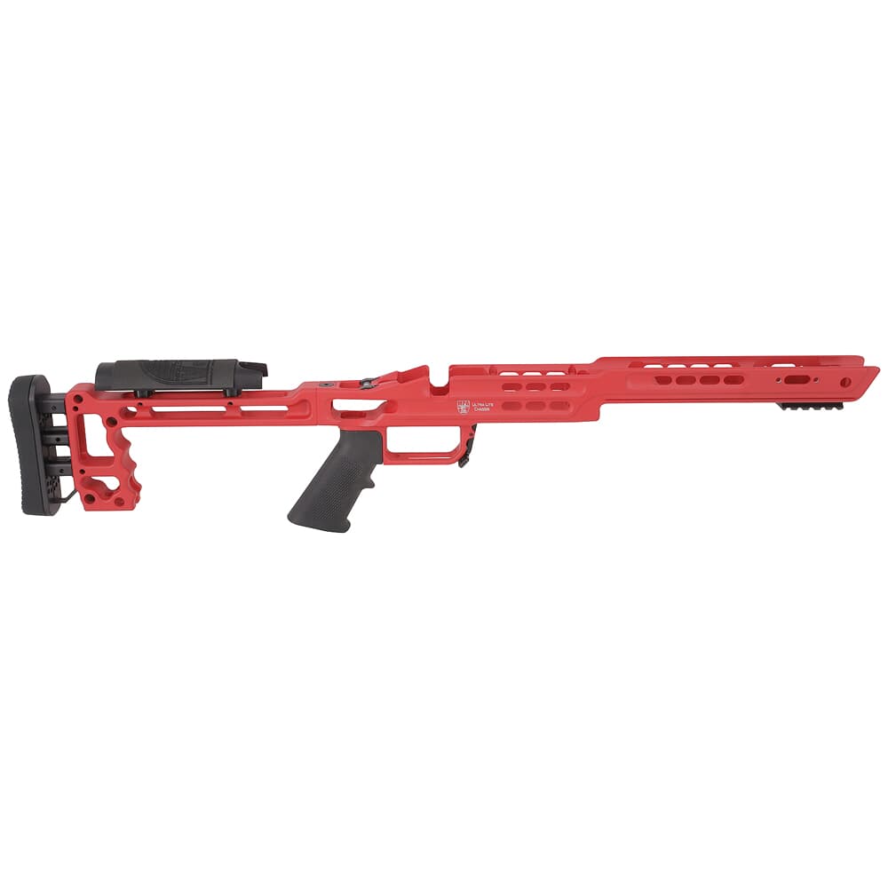 Masterpiece Arms Remington LA RH USMC Red Ultra Lite Chassis ULCHASSISREMLA-RED-21