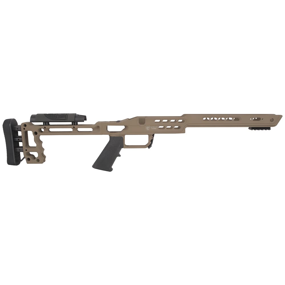 Masterpiece Arms Remington SA RH Flat Dark Earth Ultra Lite Chassis ULCHASSISREMSA-FDE-21