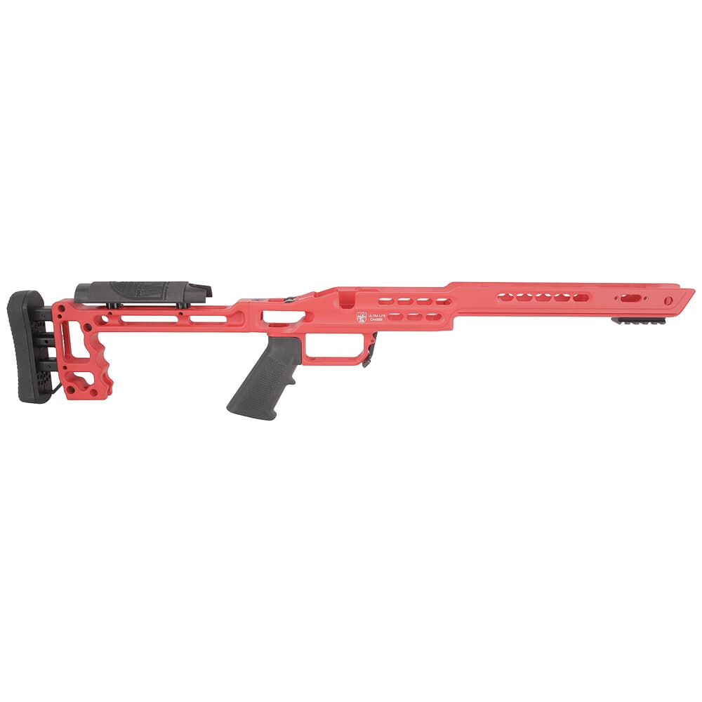 Masterpiece Arms Remington SA RH USMC Red Ultra Lite Chassis ULCHASSISREMSA-RED-21