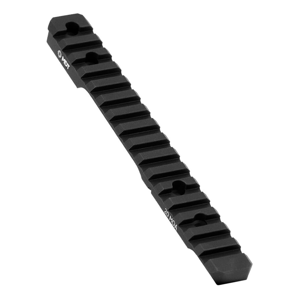 MDT Browning X-Bolt LA 20 MOA Picatinny Scope Base 103168-BLK