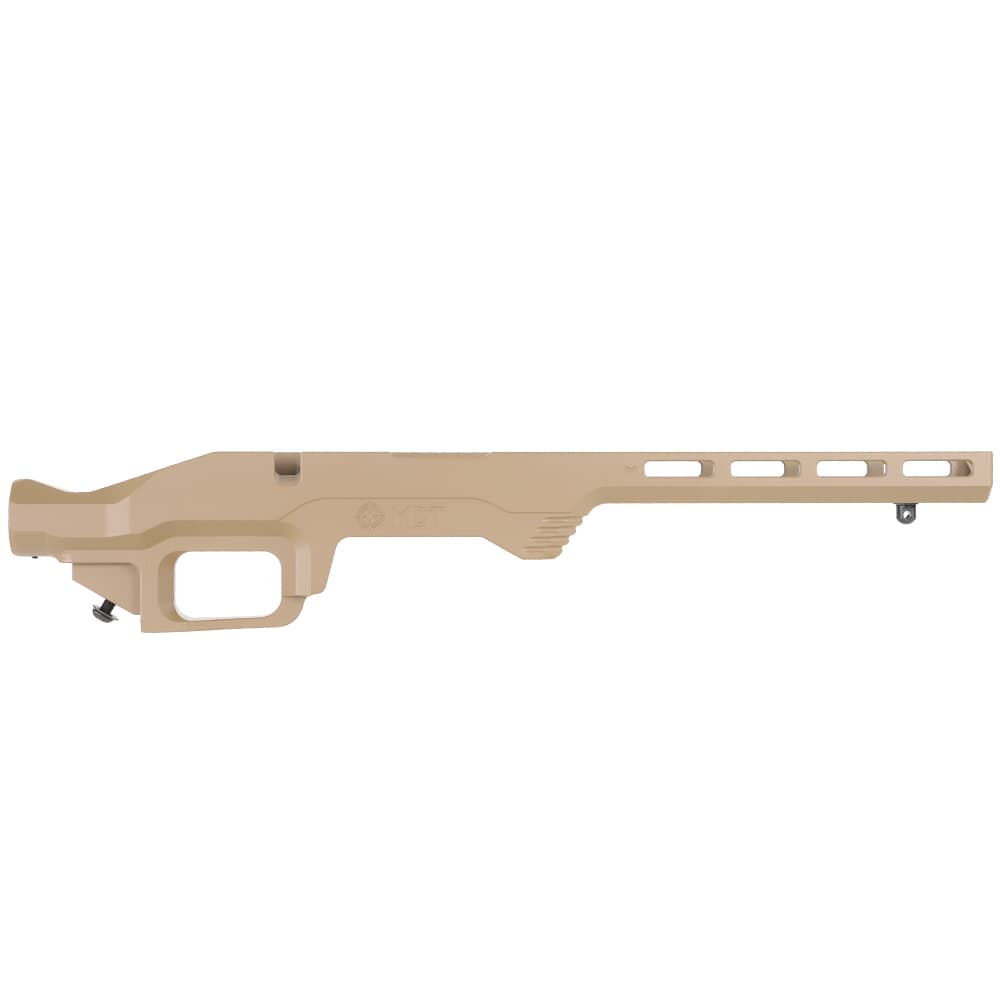 MDT LSS-RF Gen2 Ruger American 22LR RH Flat Dark Earth Chassis 104289-FDE