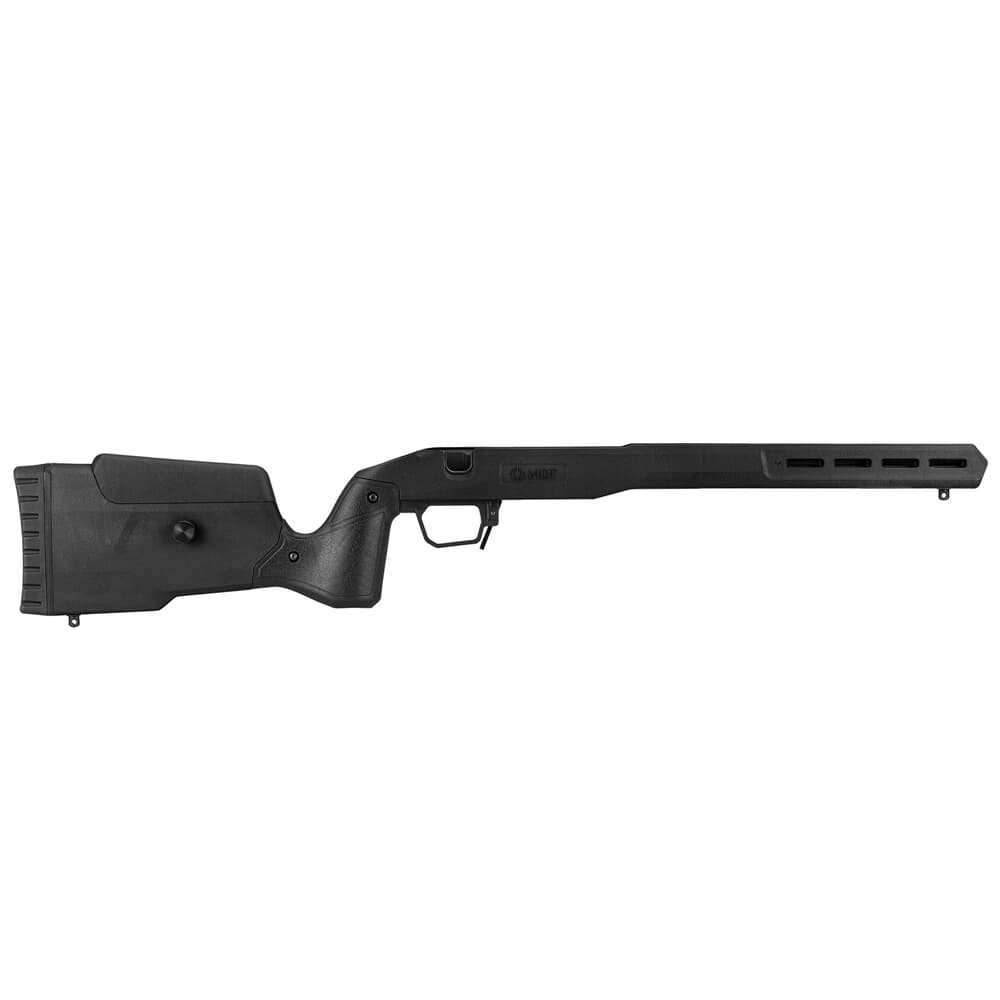 MDT Field Stock Ruger American SA RH Black Chassis 106232-BLK