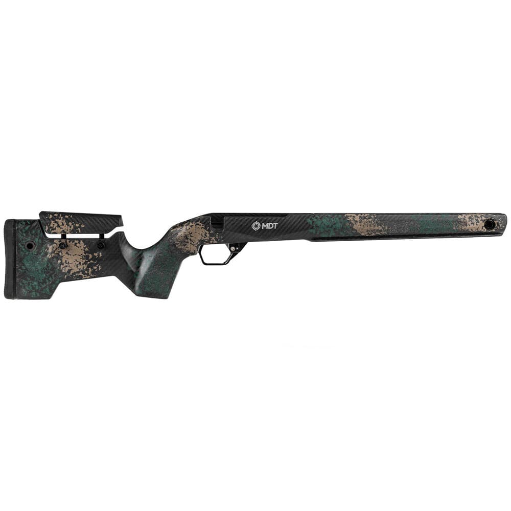 MDT CRBN Remington 700 SA RH Fixed Hunter Orange & Grey w/ARCA Rail & Hunting Bottom Metal 114481-HGF