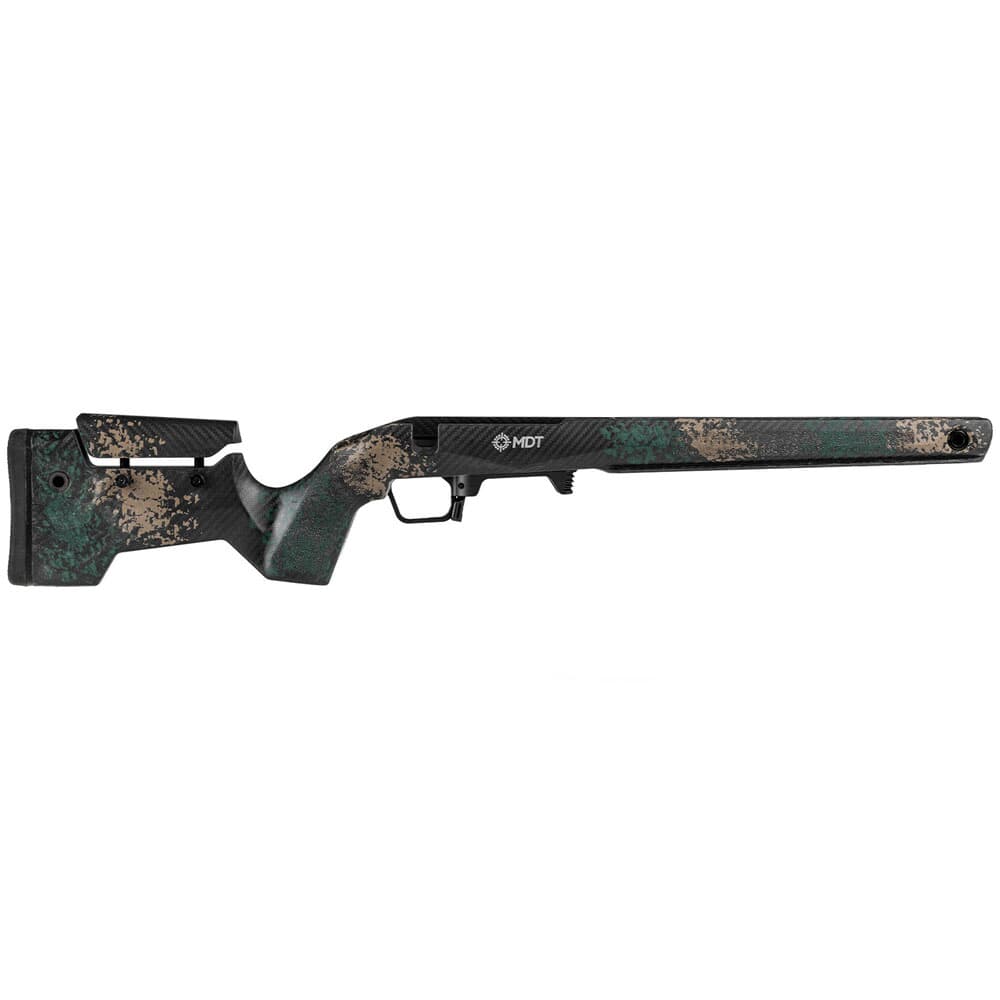 MDT CRBN Remington 700 SA RH Fixed Hunter Orange &amp; Grey w/ARCA Rail &amp; Precision Bottom Metal 114482-HGF