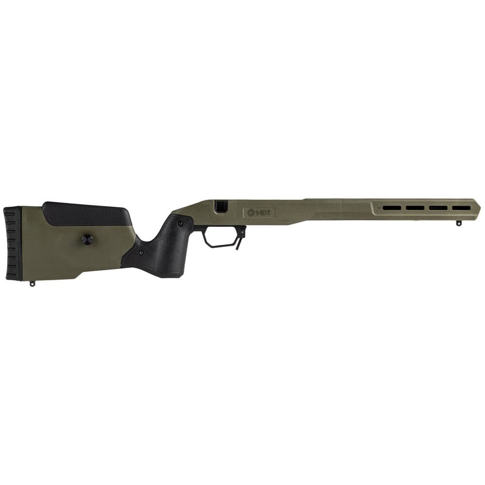 MDT Field Stock Savage LA RH OD Green Chassis 109539-ODG