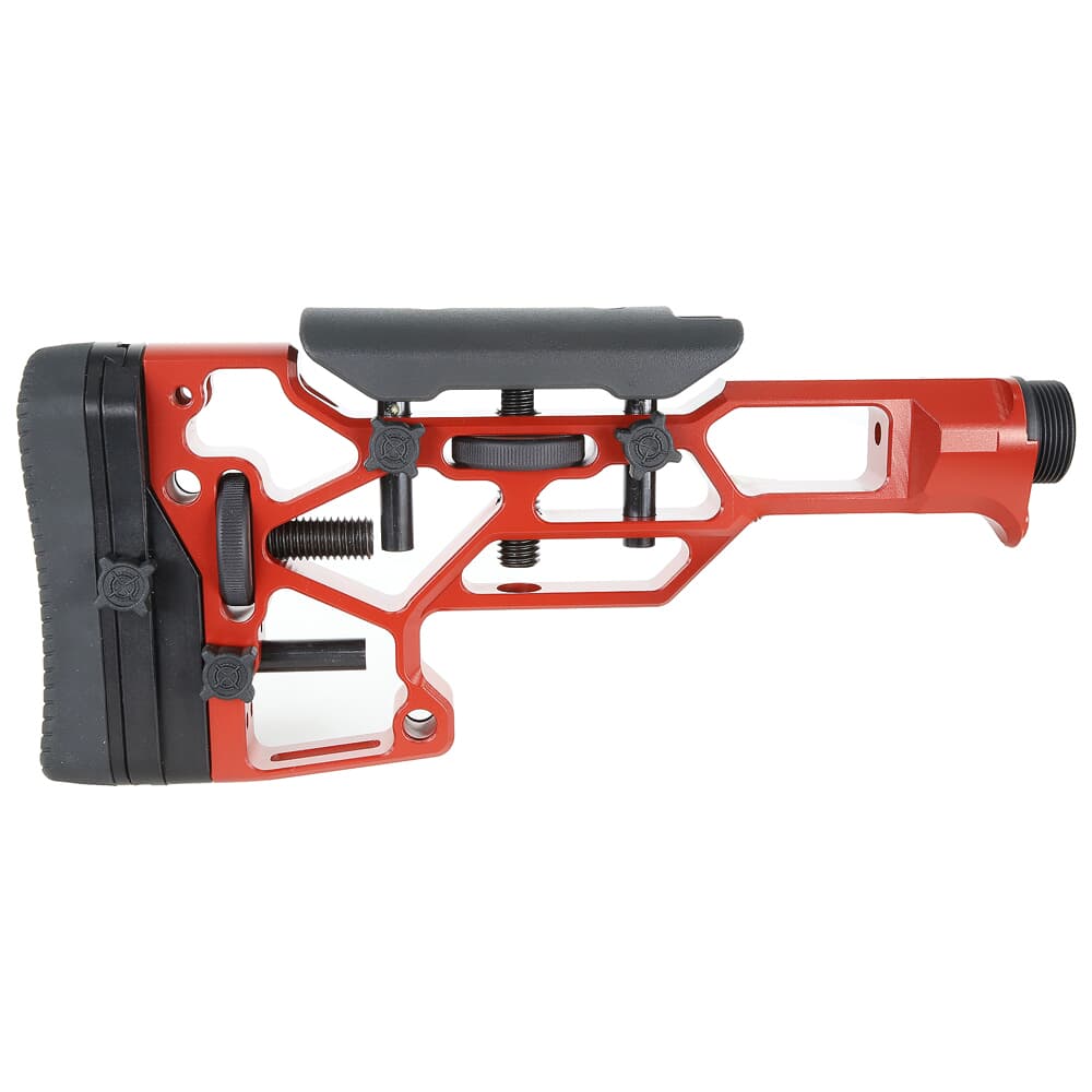 MDT Fixed SRS Std Red Skeleton Buttstock 102669-RED
