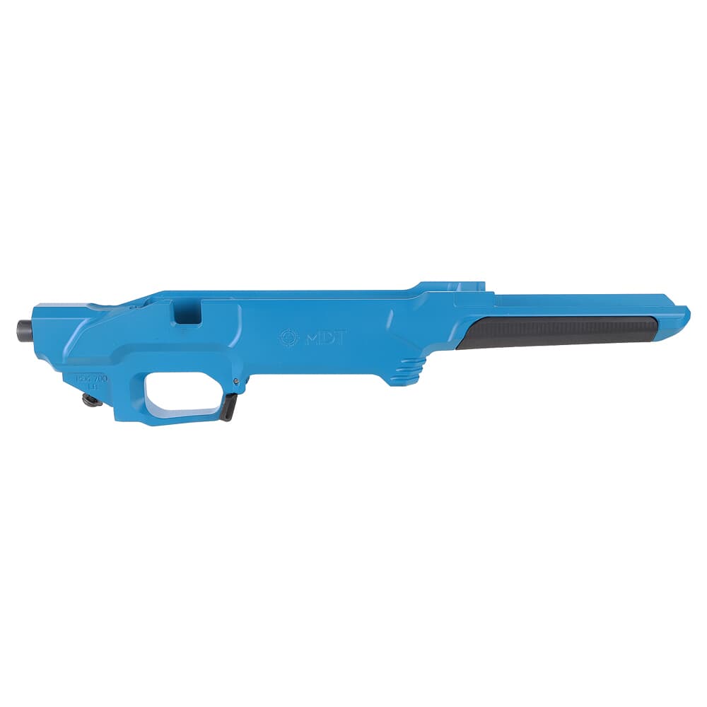 MDT ESS Remington 700 LA CIP 3.850 RH Blue Chassis 105862-BLU