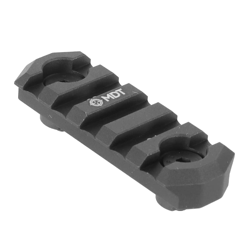 MDT M LOK 2.5&quot; 5 Slots Blk Picatinny Rail 103150-BLK