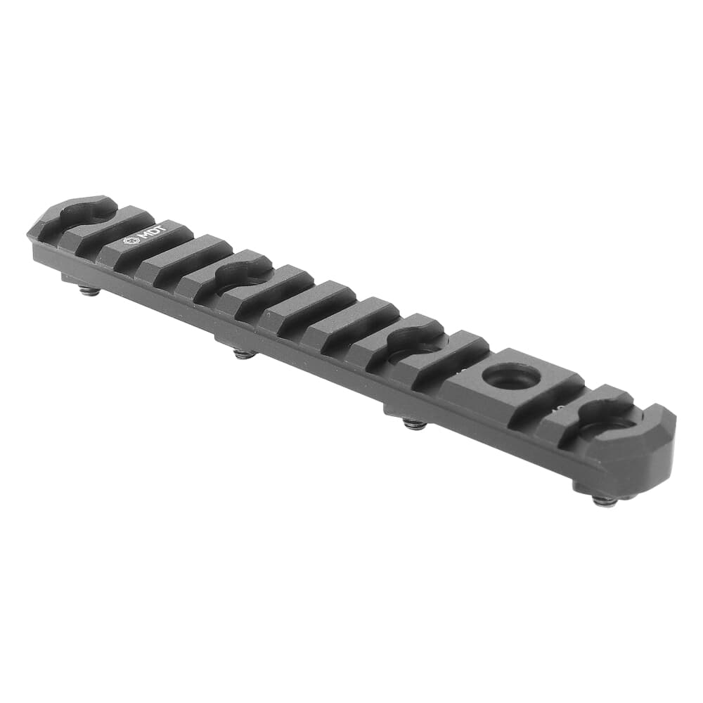 MDT M LOK 5.5&quot; 12 Slots Blk Picatinny Rail 103456-BLK