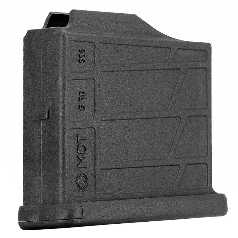 MDT .308 Cal 5rd Blk Polymer Magazine 105026-BLK
