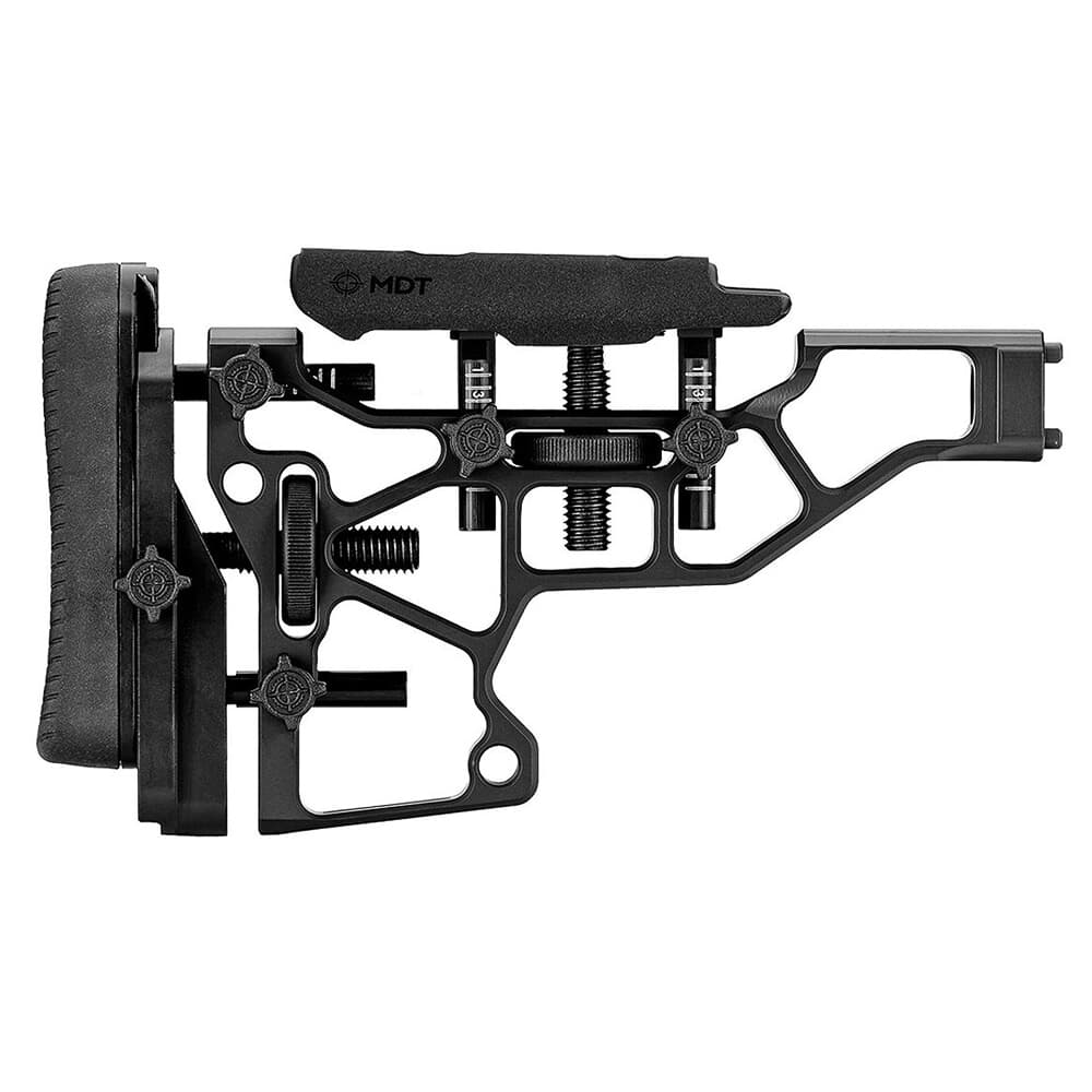 MDT XTN Interface SRS X Elite Short Blk Skeleton Buttstock 105127-BLK