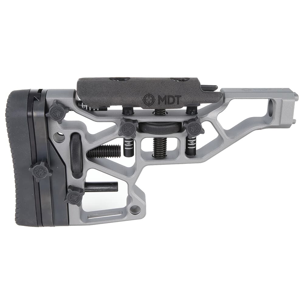 MDT XTN Interface SRS X Elite Short Gry Skeleton Buttstock 105127-GRY
