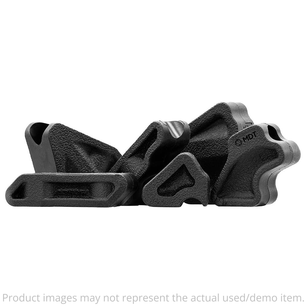 USED MDT SRS Black Buttstock Dampeners 106922-BLK - Missing 2 of 6 Dampeners - Excellent Conditon USED8476