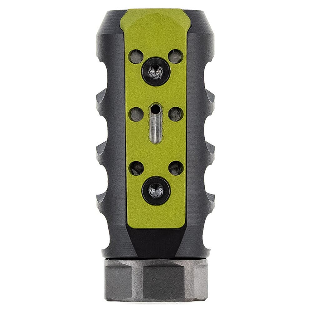 MDT 5.56CM/6MM Win 3/4x24 Blk Muzzle Brake 107462-GRN