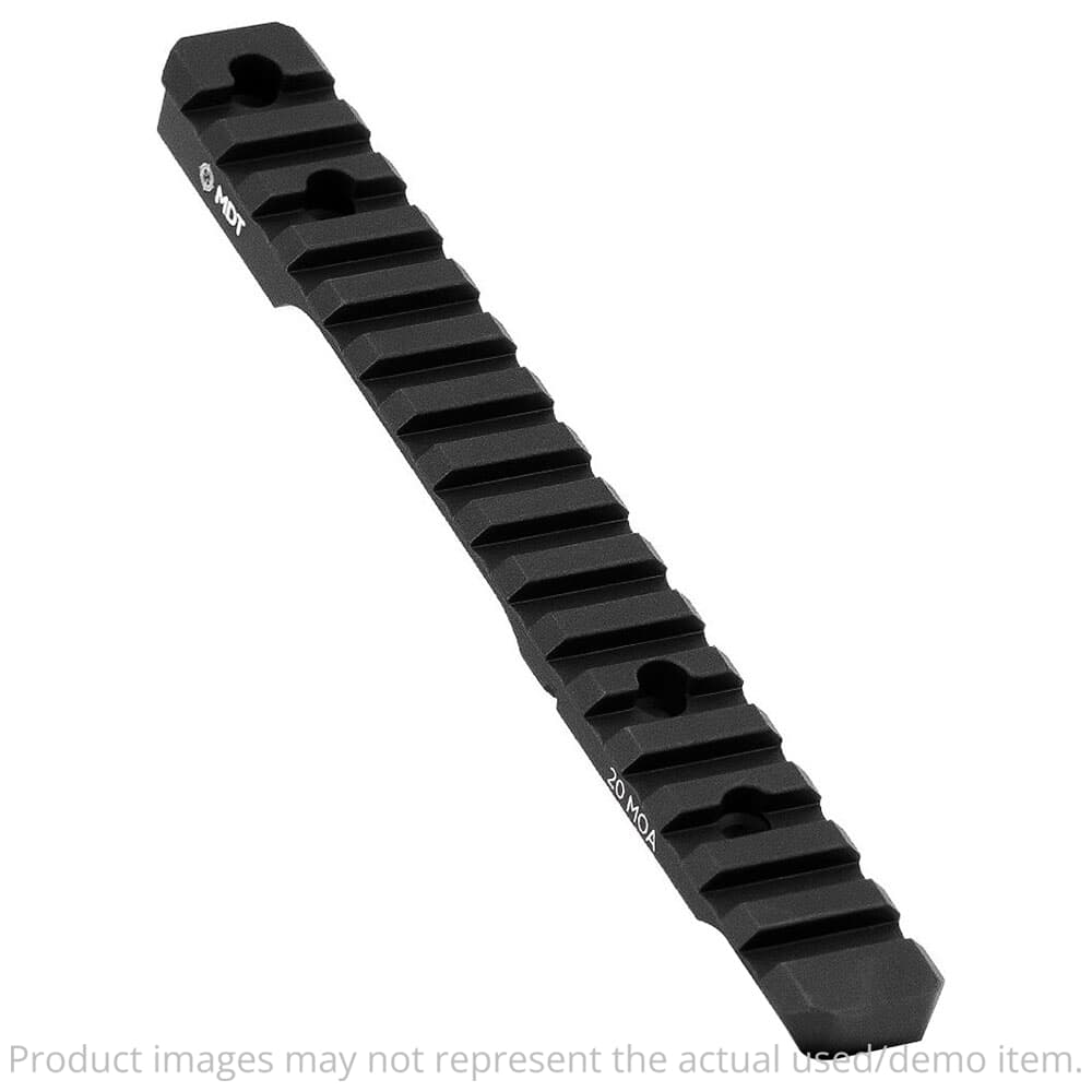 USED MDT 20 MOA Remington 700 LA Blk Picatinny Scope Base 102188-BLK - Excellent Condition USED9815