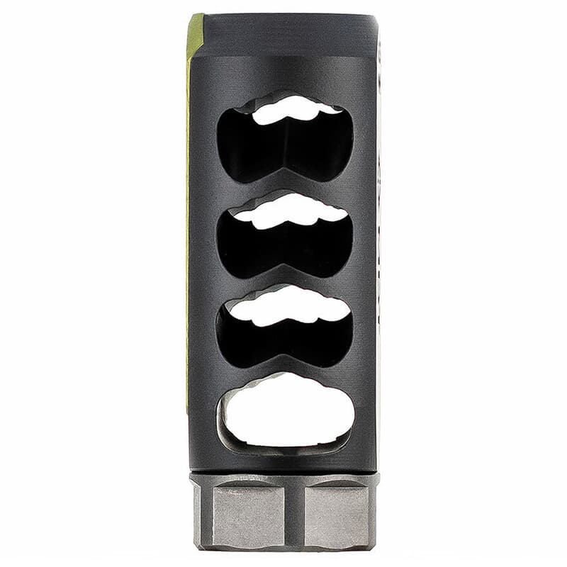 MDT Comp 4-Port .338 Cal 5/8x24 Grn Muzzle Brake 106207-GRN