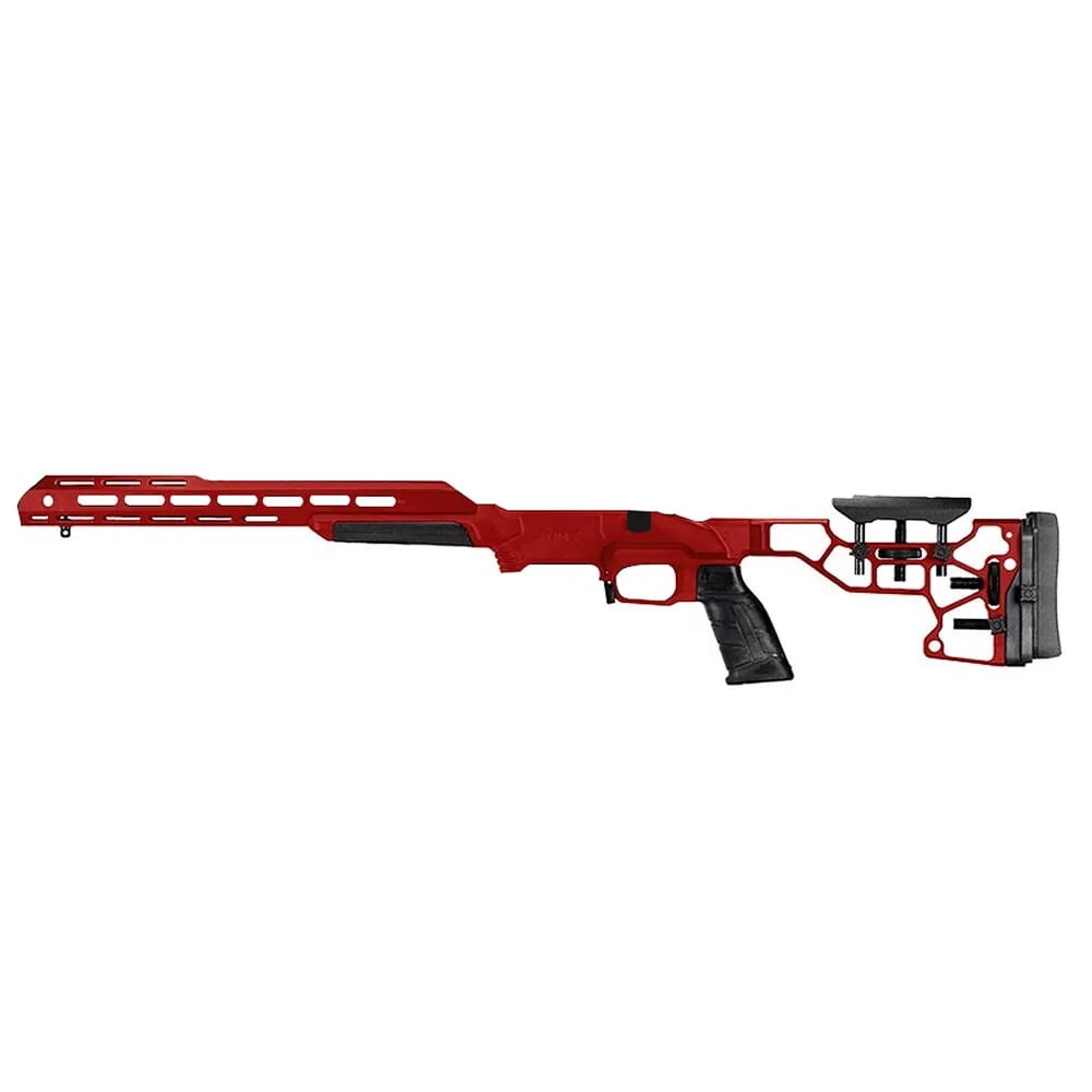MDT ESS System Remington 700 LA LH Red Chassis 104627-RED