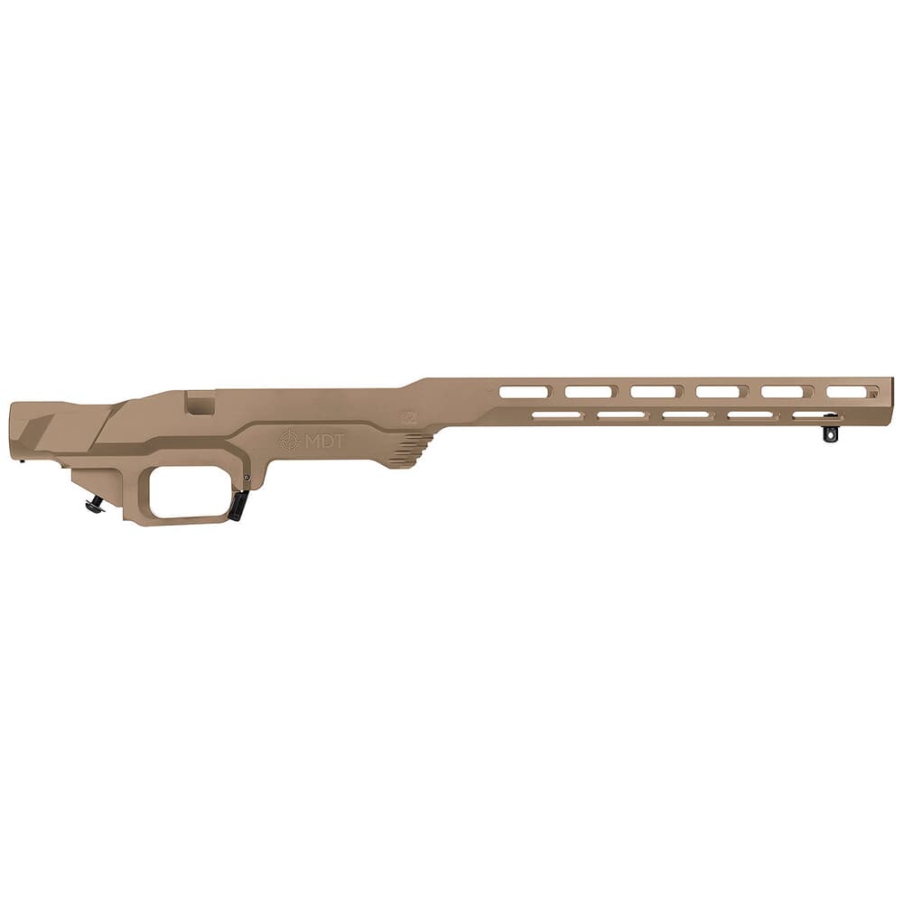 MDT LSS XL Gen2 Remington 700 Carbine LA RH FDE Chassis 103257-FDE
