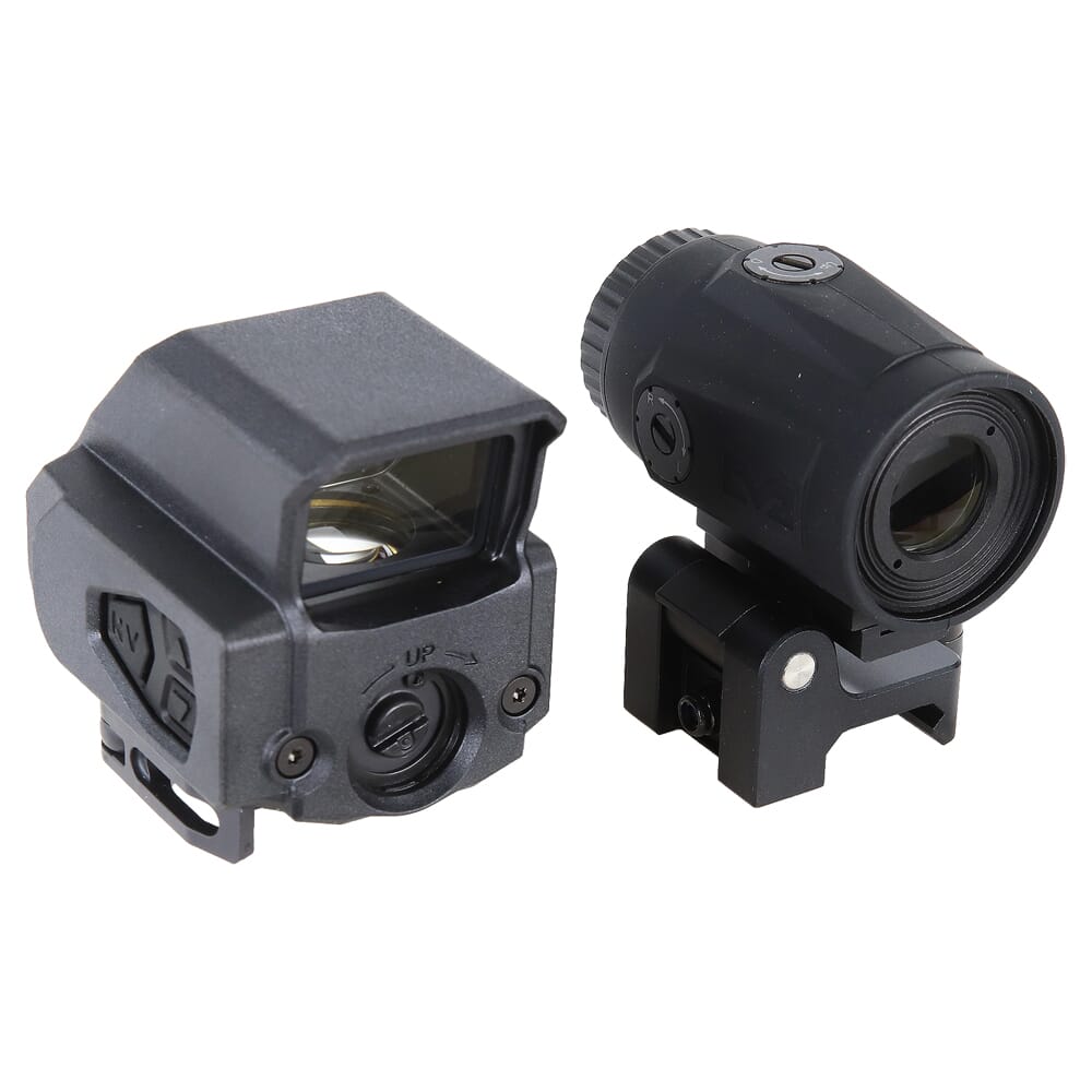 Mepro Tru-Vision Reflex Sight + MMX3 Magnifier Black 1.93” Combo 65028010