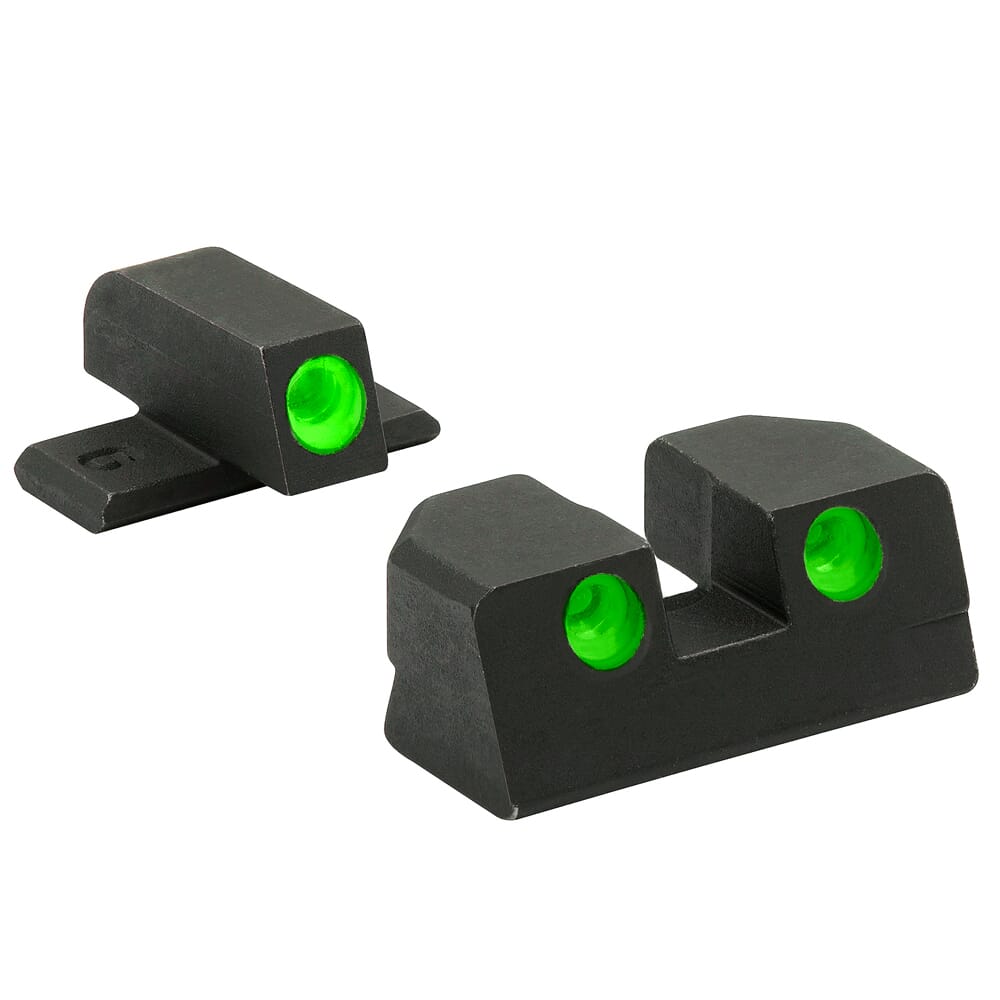 Meprolight Tru-Dot Sig Sauer .40/.45ACP Fixed Green Rear/Front Tritium Illum Pistol Sight Set 0101293101