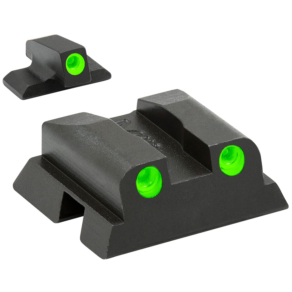 Meprolight Tru-Dot Beretta PX4 Storm (F/G Series) Fixed Green Rear/Front Tritium Illum Pistol Sight Set 0106663101