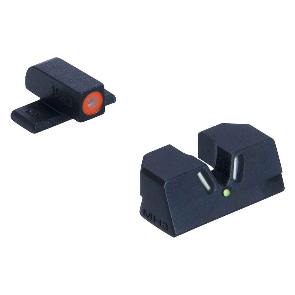 Meprolight Hyper-Bright V-Sight SIG P226 Orange Ring/Green Fixed Pistol Sight Set 401503131