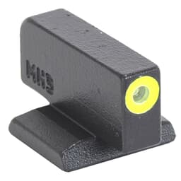 Meprolight Hyper-Bright Kimber 1911 Fixed Yellow Ring/Green Dot Tritium Illum Front Suppressor Pistol Sight Set 0412303127